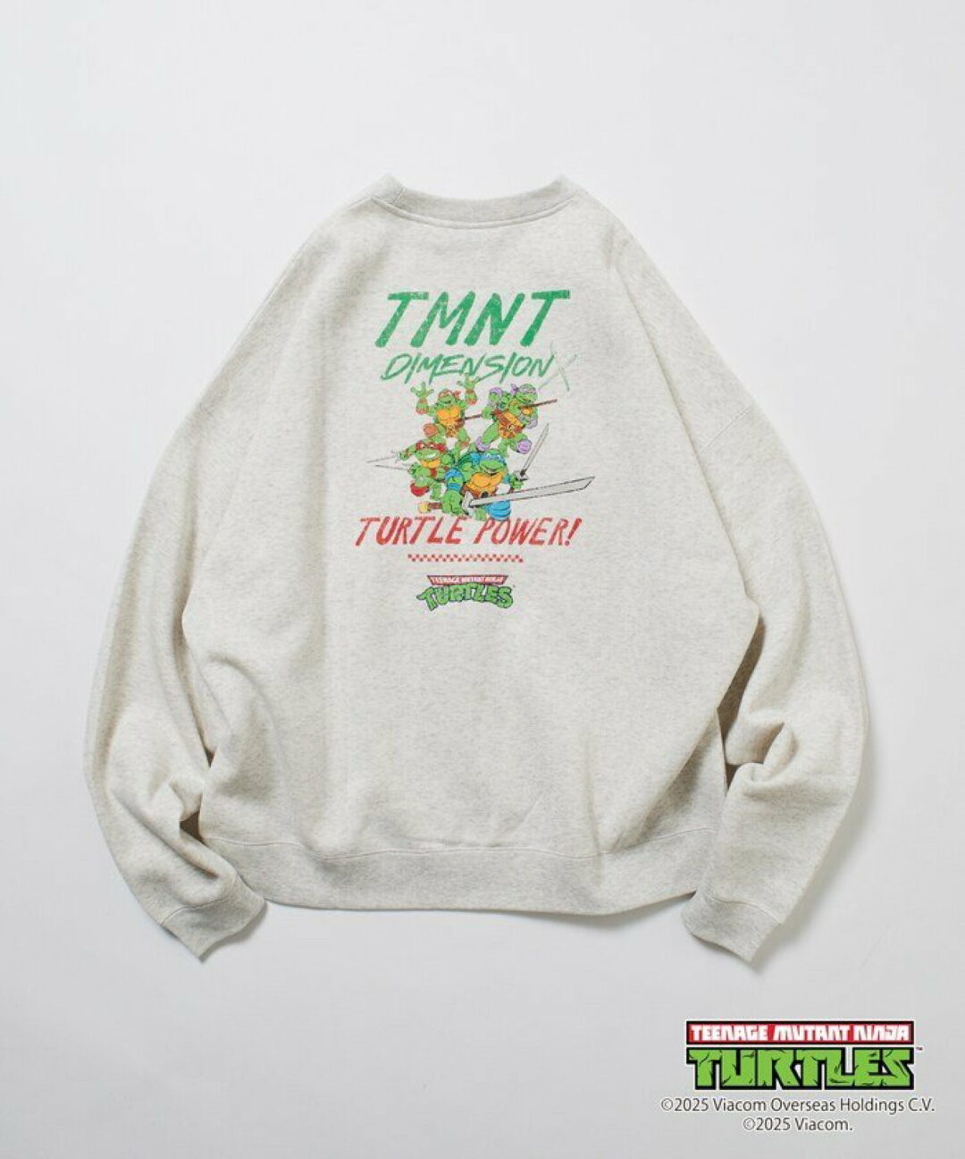 FREAK’S STORE × TEENAGE MUTANT NINJA TURTLES 2025 FW 別注 ビッグシルエット バックプリント クルーネックスウェットが発売 (フリークスストア ミュータント・ニンジャ・タートルズ)
