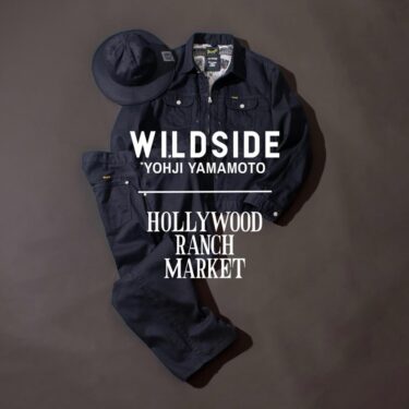 WILDSIDE YOHJI YAMAMOTO × HOLLYWOOD RANCH MARKET 2025 FW コラボコレクションが9/27 発売 (ヨウジヤマモト ハリウッド ランチ マーケット)