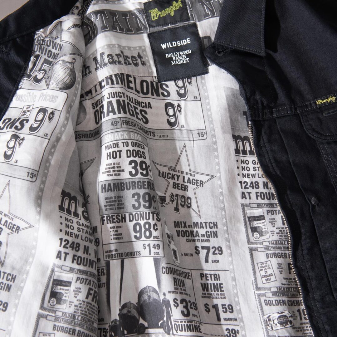 WILDSIDE YOHJI YAMAMOTO × HOLLYWOOD RANCH MARKET 2025 FW コラボコレクションが9/27 発売 (ヨウジヤマモト ハリウッド ランチ マーケット)