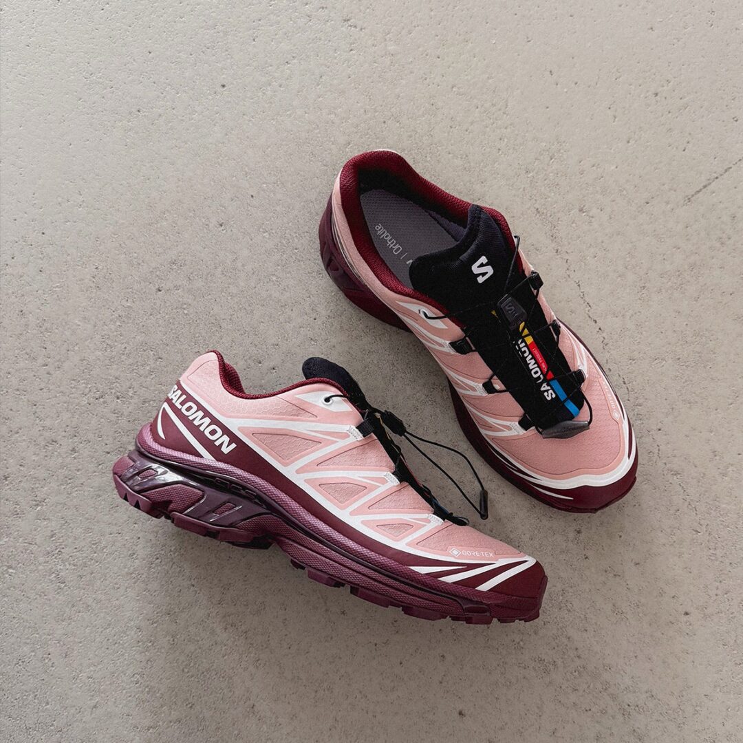 【2025年 10/4 発売】Salomon XT-6 GORE-TEX GTX “Mahogany Rose/Tawny Port/Black” (サロモン ゴアテックス) [L47863700]