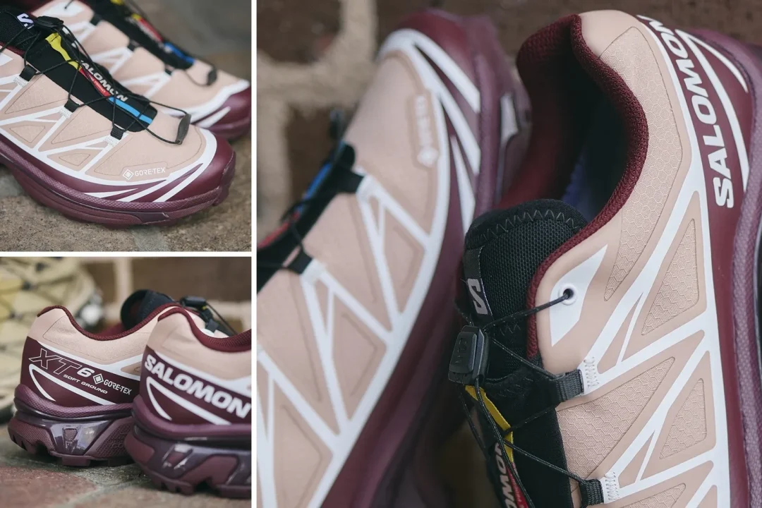 【2025年 10/4 発売】Salomon XT-6 GORE-TEX GTX “Mahogany Rose/Tawny Port/Black” (サロモン ゴアテックス) [L47863700]