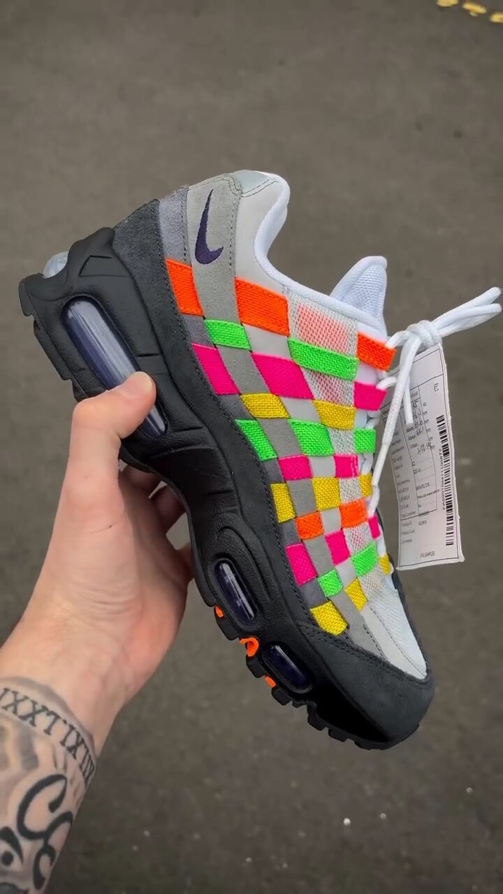 【2026年 夏 発売予定】NIKE AIR MAX 95 WOVEN “Grey/Multi” (ナイキ エア マックス 95 ウーブン “グレー/マルチ”) [IB3695]