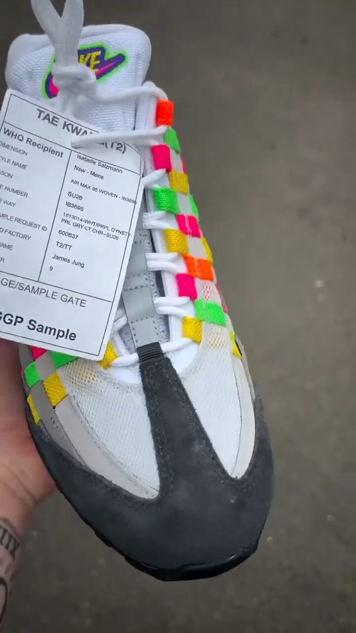 【2026年 夏 発売予定】NIKE AIR MAX 95 WOVEN “Grey/Multi” (ナイキ エア マックス 95 ウーブン “グレー/マルチ”) [IB3695]