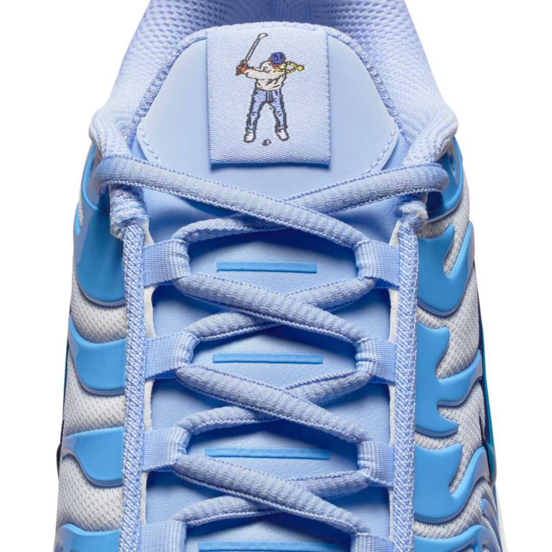 【2025年 10/2 発売】Eastside Golf x NIKE G AIR MAX PLUS “Aluminum/University Blue” (イーストサイドゴルフ ナイキ エア マックス プラス) [HV4363-400]