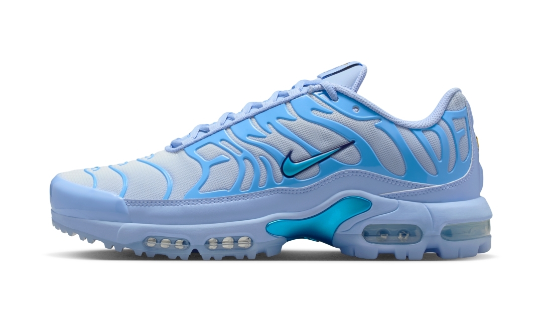 【2025年 10/2 発売】Eastside Golf x NIKE G AIR MAX PLUS “Aluminum/University Blue” (イーストサイドゴルフ ナイキ エア マックス プラス) [HV4363-400]