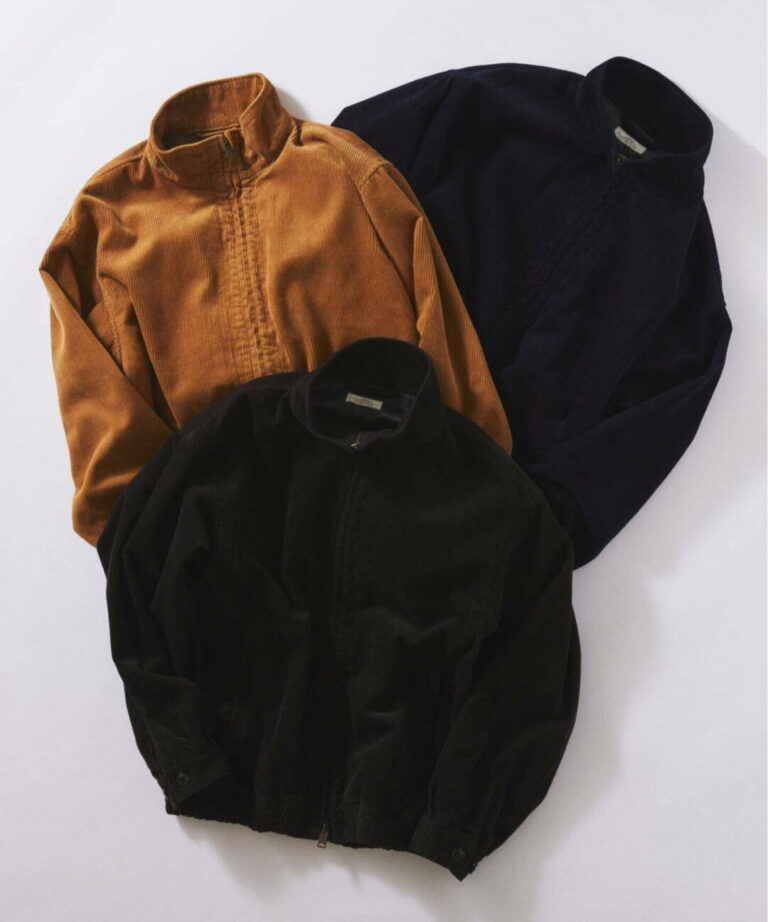 MHL STAND COLLAR JACKET コーデュロイ JOURNAL STANDARD relume 2025 FW “コーデュロイ スタンドカラー