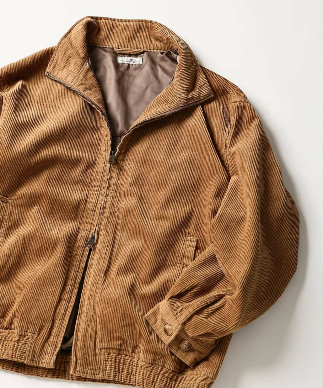 JOURNAL STANDARD relume 2025 FW “コーデュロイ スタンドカラー ジップブルゾン”が10月下旬 発売 (ジャーナルスタンダード “Corduroy Stand Collar Zip Blouson”)