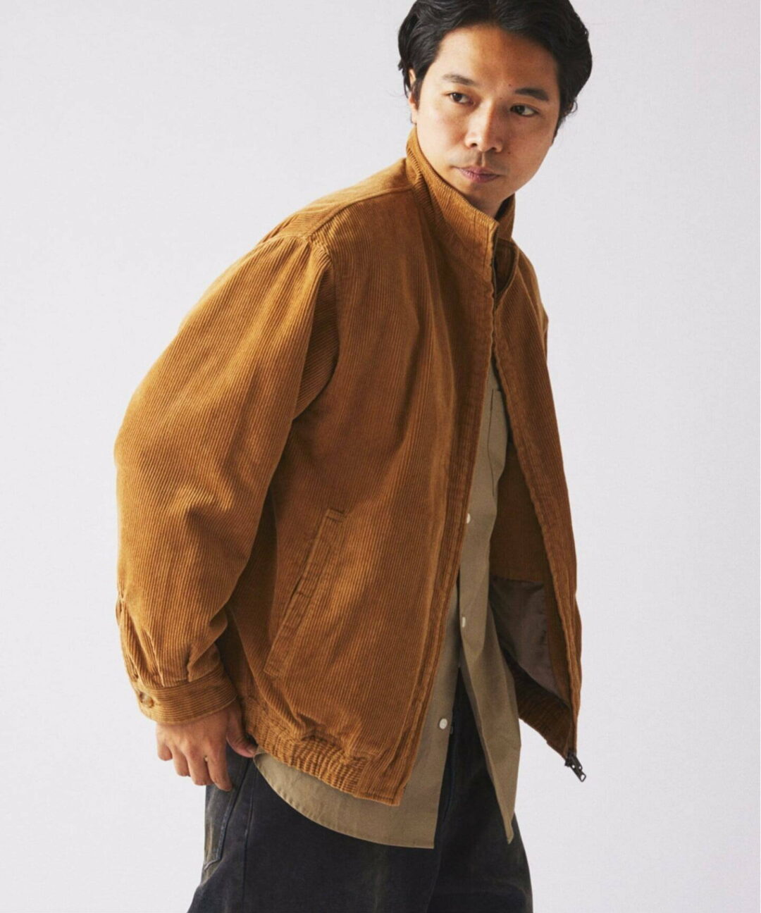 JOURNAL STANDARD relume 2025 FW “コーデュロイ スタンドカラー ジップブルゾン”が10月下旬 発売 (ジャーナルスタンダード “Corduroy Stand Collar Zip Blouson”)