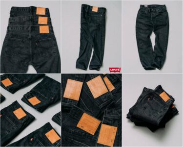 Levi’s︎︎ × EDIFICE 2025 FW 別注 BIG E 501 ”Black"”が10月下旬 発売 (リーバイス エディフィス)