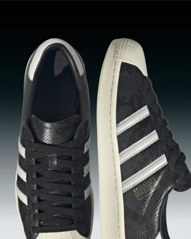 【2025年 9/23 発売】adidas Originals SUPERSTAR VINTAGE Made In Germany “Snakeskin/Black/White” (アディダス オリジナルス スーパースター ビンテージ メイド イン ジャーマニー “スネークスキン/ブラック/ホワイト”) [JR1642]