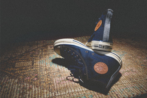 【2025年 9/12 発売】Wrangler x CONVERSE ALL STAR AGED HI (コンバース オールスター ラングラー)