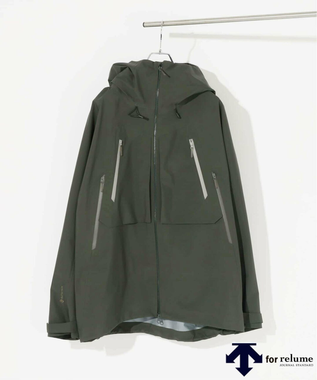 JOURNAL STANDARD relume × DESCENTE ALLTERRAIN 81 2025 FW 別注 “ゴアテックス シェルジャケット-ZENCHIKEI”が発売 (ジャーナルスタンダード デサント オルテライン)
