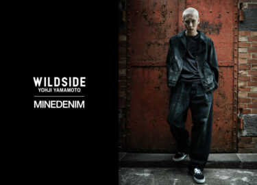 WILDSIDE YOHJI YAMAMOTO × MINEDENIM 2025 FW コラボコレクションが9/24 発売 (ヨウジヤマモト マインデニム)