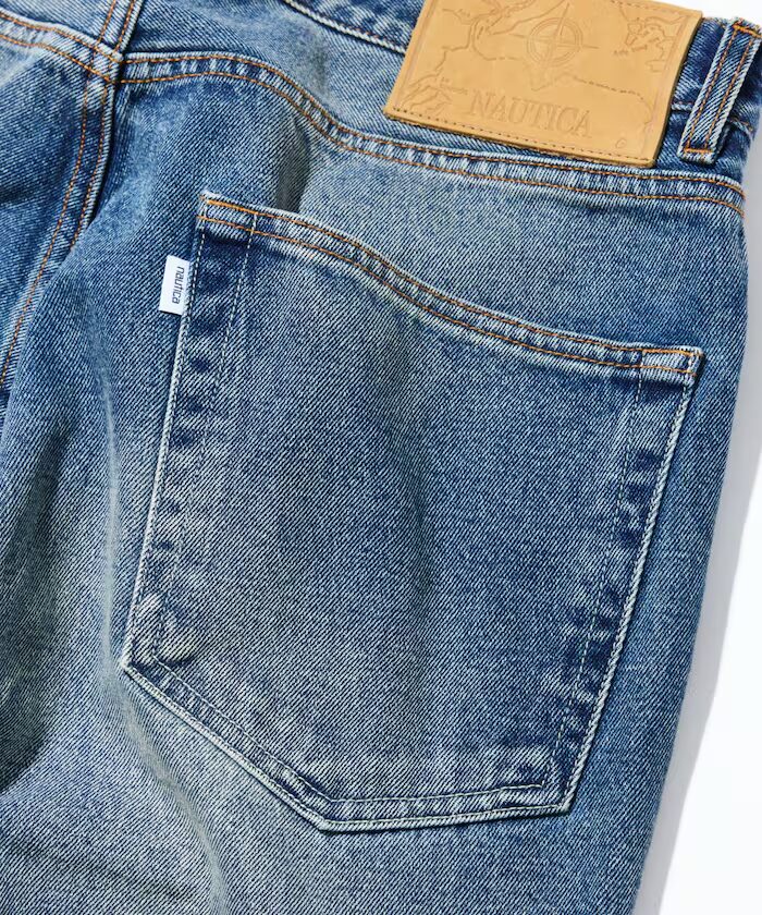 NAUTICA 2025 FW “ヴィンテージ加工 バギーシルエット デニムパンツ”が発売 (ノーティカ)