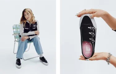 【2025年 9/5 発売】「Karina Rozunko」デザインモデル VANS PREMIUM OLD SKOOL WRAP (カリナ・ロズンコ バンズ プレミアム オールドスクール ラップ) [VN000EGXBA2]