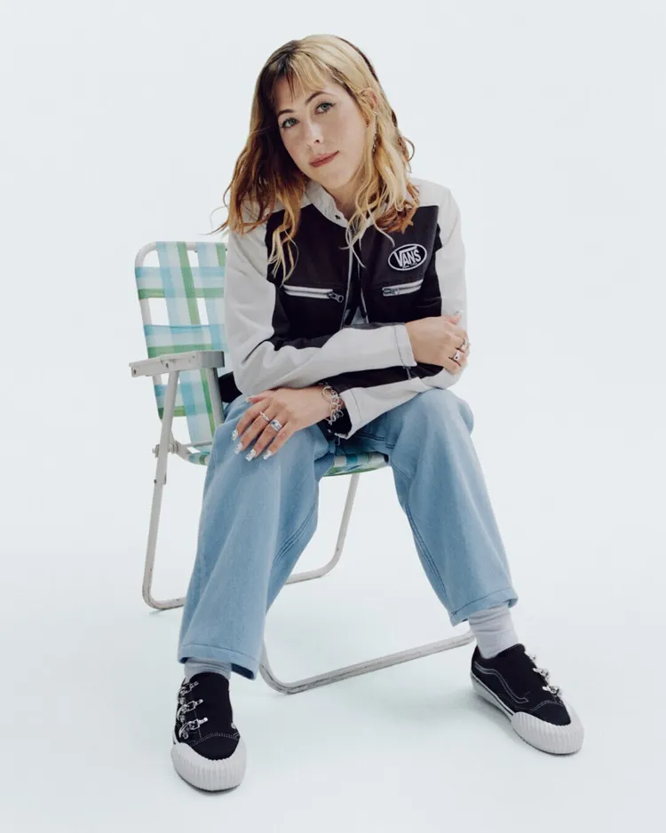 【2025年 9/5 発売】「Karina Rozunko」デザインモデル VANS PREMIUM OLD SKOOL WRAP (カリナ・ロズンコ バンズ プレミアム オールドスクール ラップ) [VN000EGXBA2]