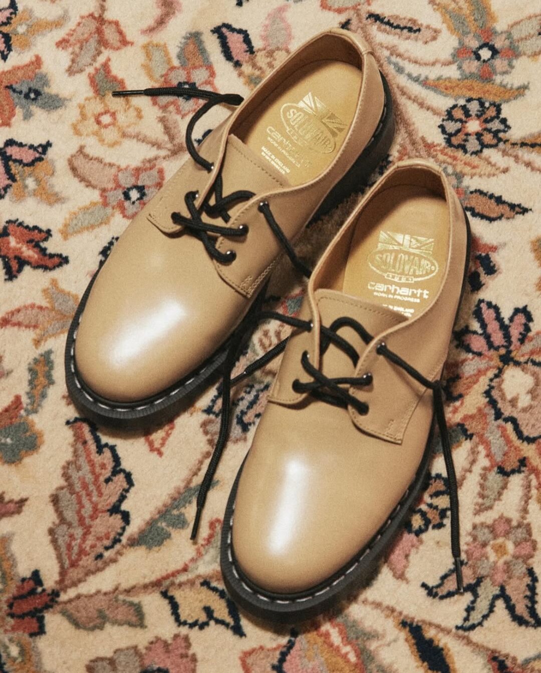Carhartt WIP × Solovair 2025 FW コラボアイテムが9/25 発売 (カーハート ワークインプログレス ソロヴェア 2025年 秋冬)
