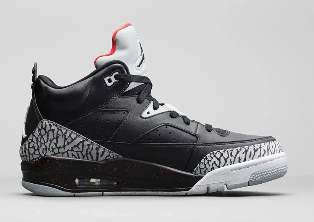 【2026年 発売予定】NIKE JORDAN SON OF LOW “Black Cement” (ナイキ ジョーダン サン オブ ロー “ブラックセメント”) [580603-002]