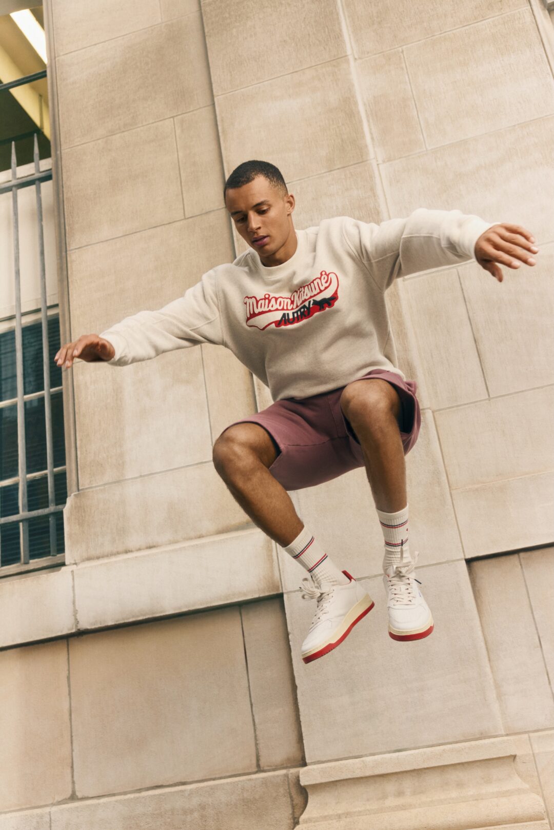 Maison Kitsuné × Autry 初コラボレーションコレクションが発売 (メゾン キツネ オートリー)