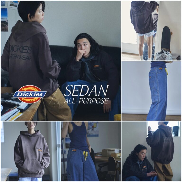 【新品 タグ付き】INSCRIRE×Dickies コラボ★カバーオール Dickies × Sedan All Purpose 初コラボが2025年 9/11 発売
