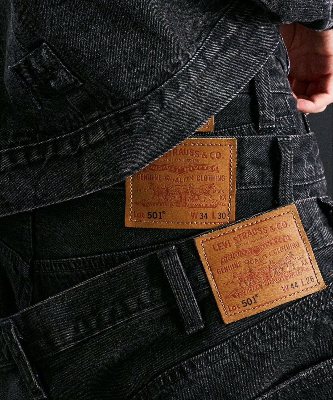 417 EDIFICE × Levi’s 2025 FW 別注 30th 501 ”Black”が10月下旬 発売 (リーバイス エディフィス)