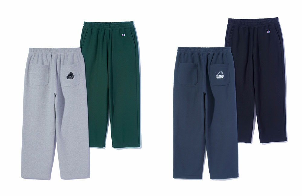 XLARGE × Champion 2025 FW “REVERSE WEAVE” フルジップパーカー & スウェットパンツが2025年 10/4 発売 ​(エクストララージ チャンピオン リバースウィーブ)