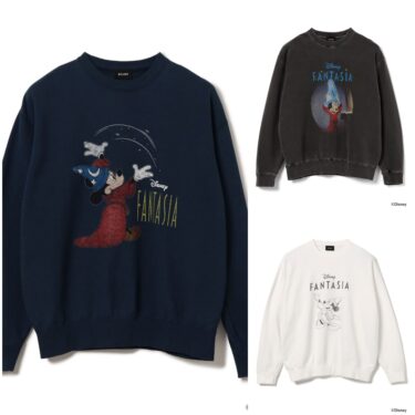 BEAMS T × GOOD ROCK SPEED 別注「Disney FANTASIA」クルーネックが2025年 10月下旬 発売 (グッドロックスピード ビームス ディズニー ファンタジア)