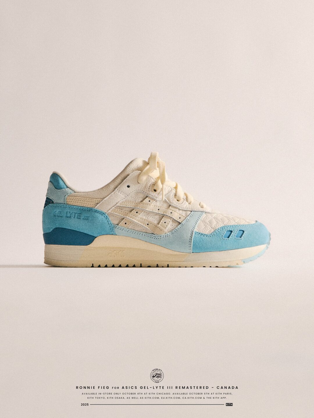 【2025年 10/4 & 10/6 発売予定】KITH Ronnie Fieg x ASICS “World’s Fair” COLLECTION (キス ロニー・ファイグ アシックス “ワールズフェア コレクション”)