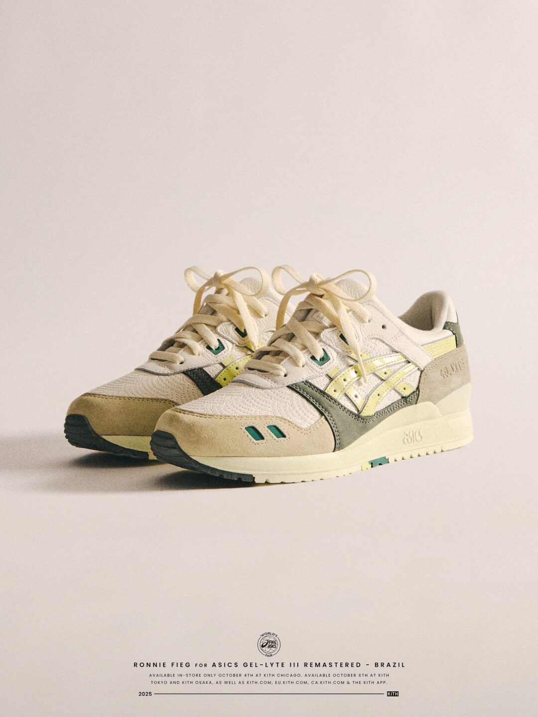2025年 10/4 & 10/6 発売予定】KITH Ronnie Fieg x ASICS