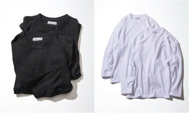 CAHLUMN "2-Pack Reversible Long Sleeve Tee REGULAR FIT"が発売 (カウラム)