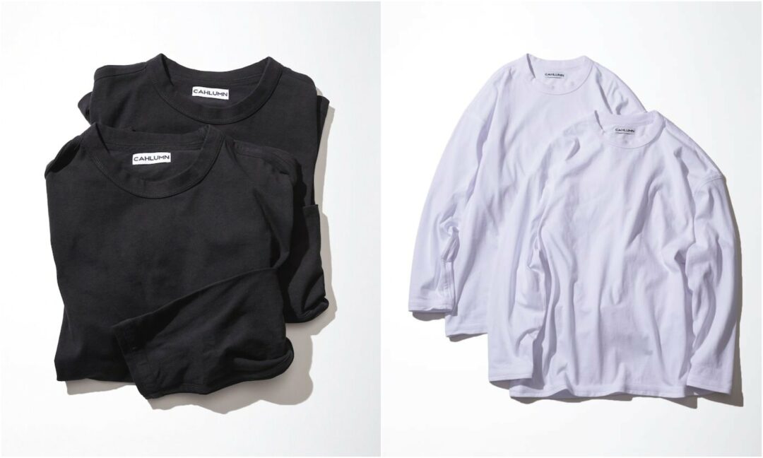 CAHLUMN "2-Pack Reversible Long Sleeve Tee REGULAR FIT"が発売 (カウラム)
