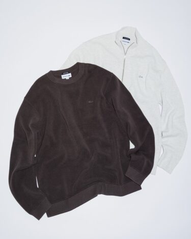 LACOSTE for BEAUTY&YOUTH 2025 FW “クルーネックスウェット & ジップカーディガン”が2025年 10月上旬 発売 (ラコステ ビューティアンドユース)