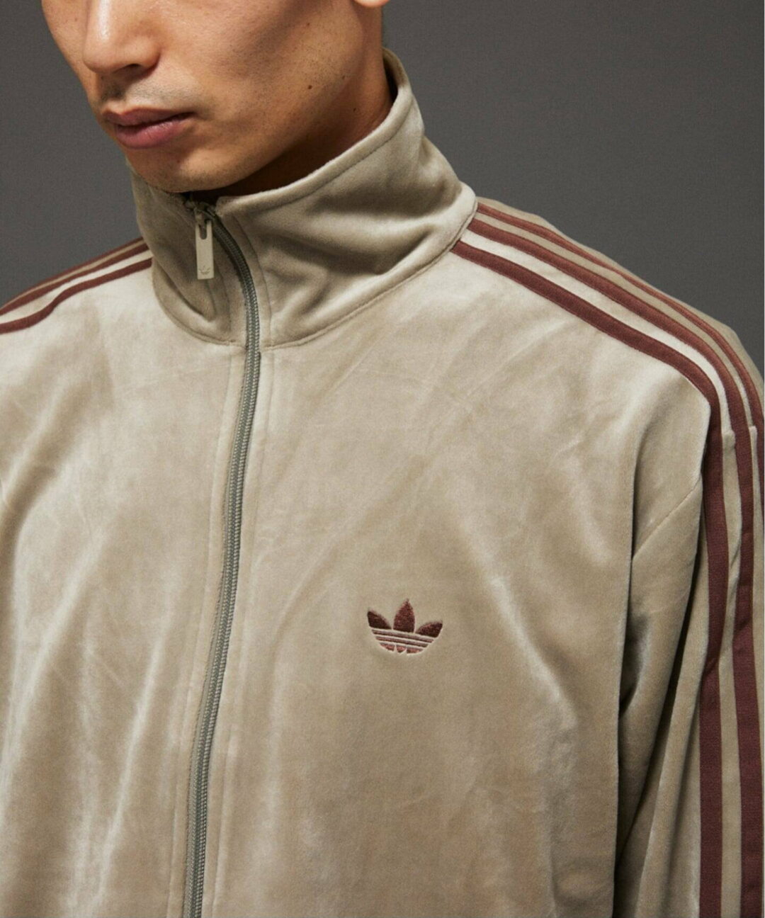 【2025年 10/9 発売】JOURNAL STANDARD × adidas Originals “TOBACCO & Track Top & Pants “Grey” (ジャーナルスタンダード アディダス オリジナルス タバコ トラックトップ & パンツ “グレー”) [HQ9177/KD9377/KD9388]
