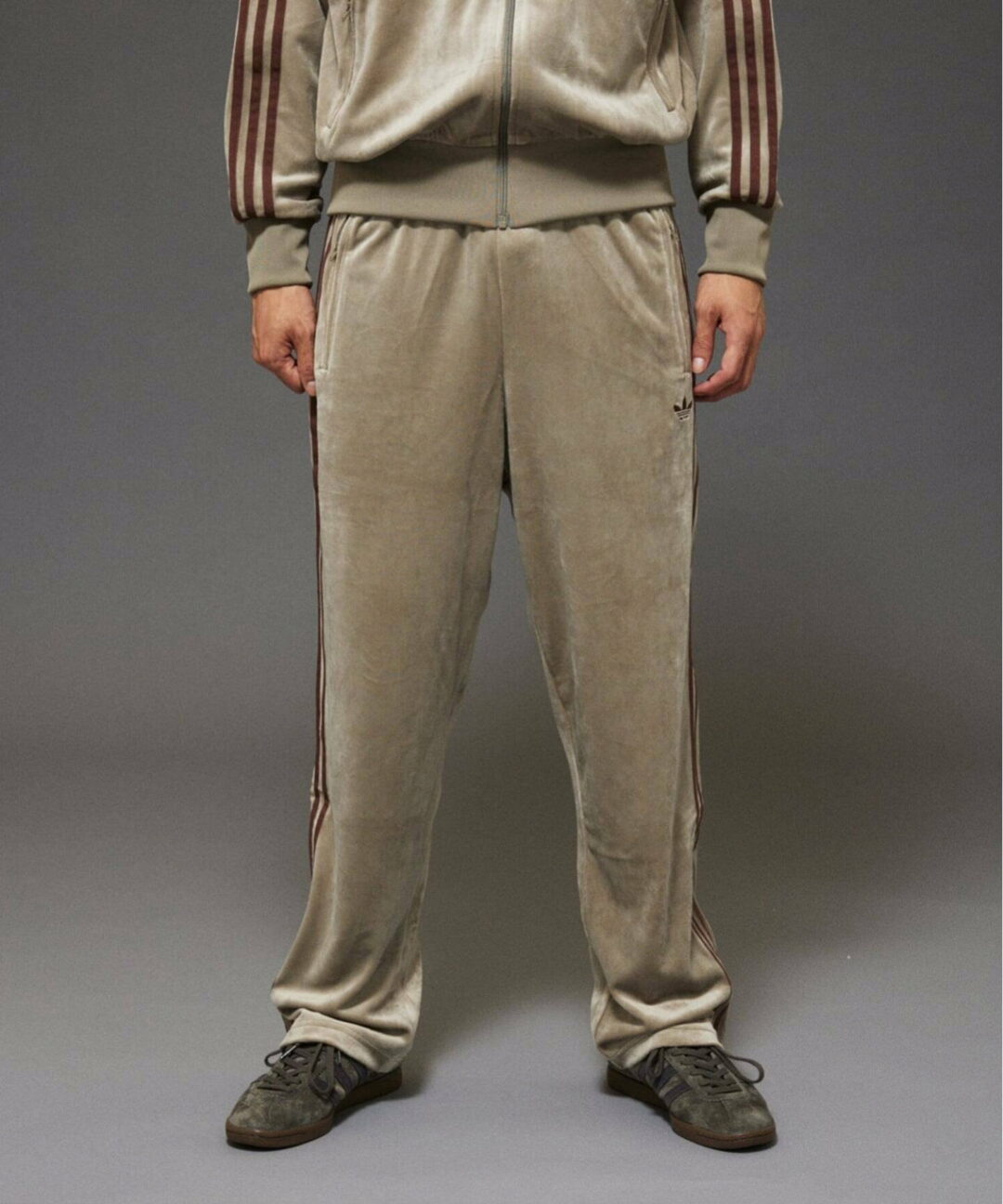 【2025年 10/9 発売】JOURNAL STANDARD × adidas Originals “TOBACCO & Track Top & Pants “Grey” (ジャーナルスタンダード アディダス オリジナルス タバコ トラックトップ & パンツ “グレー”) [HQ9177/KD9377/KD9388]