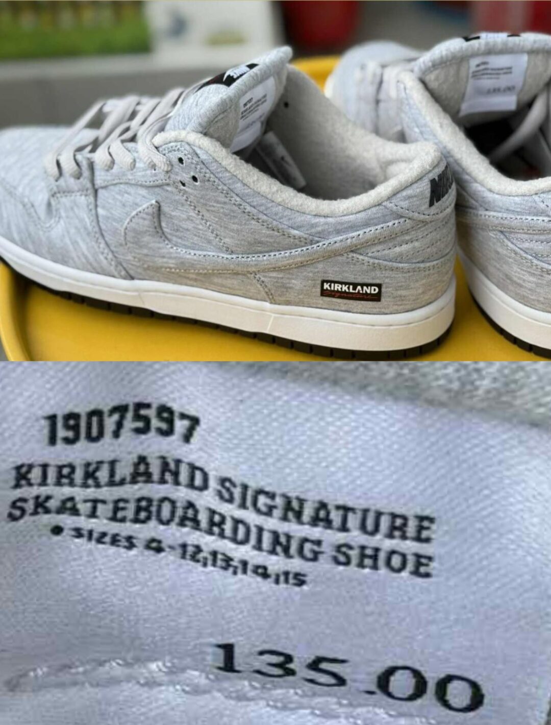 【2025年末 発売予定】Kirkland Signature × NIKE SB DUNK LOW PRO OG QS "Grey Fog" (カークランド シグネチャー ナイキ SB ダンク ロー プロ OG QS) [IF0673-001]