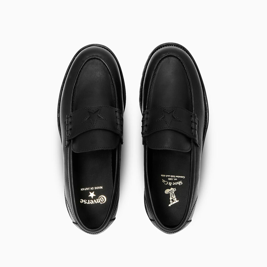 REGALからリーガルローファーを象徴する「拝みモカ」と「ビーフロール」を組み合わせて再構築した「CONVERSE ONE STAR J LOAFER PRM」が2025年 10/3 発売 (コンバース ワンスター ゴアテックス)