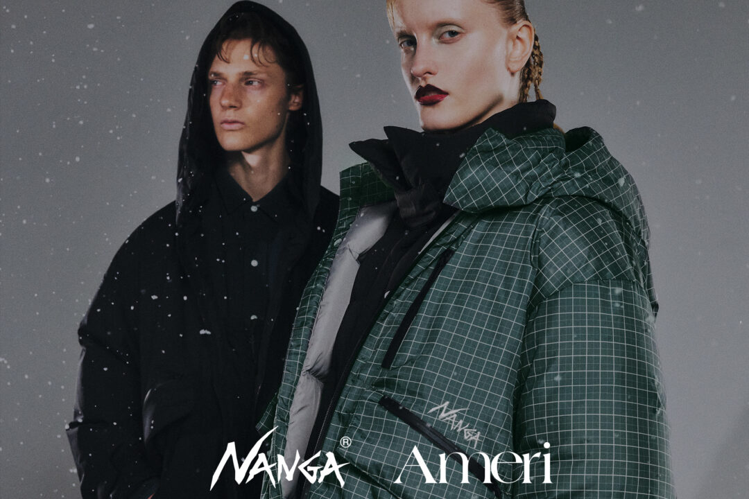 Ameri × NANGA 2025 FW 初のコラボレーションとなるダウンコートが11/28 発売 (アメリ ナンガ)