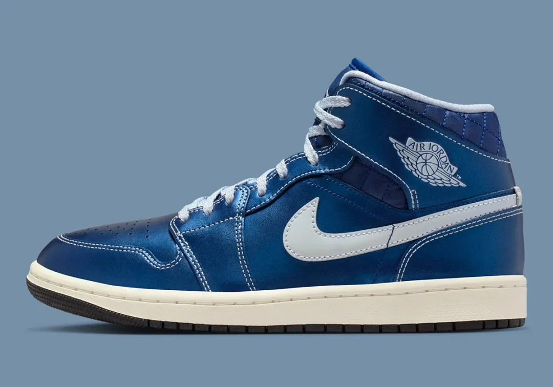 【2025年 発売予定】NIKE AIR JORDAN 1 MID “Metallic Blue” (ナイキ エア ジョーダン 1 ミッド “メタリックブルー”) [IM5128-001]