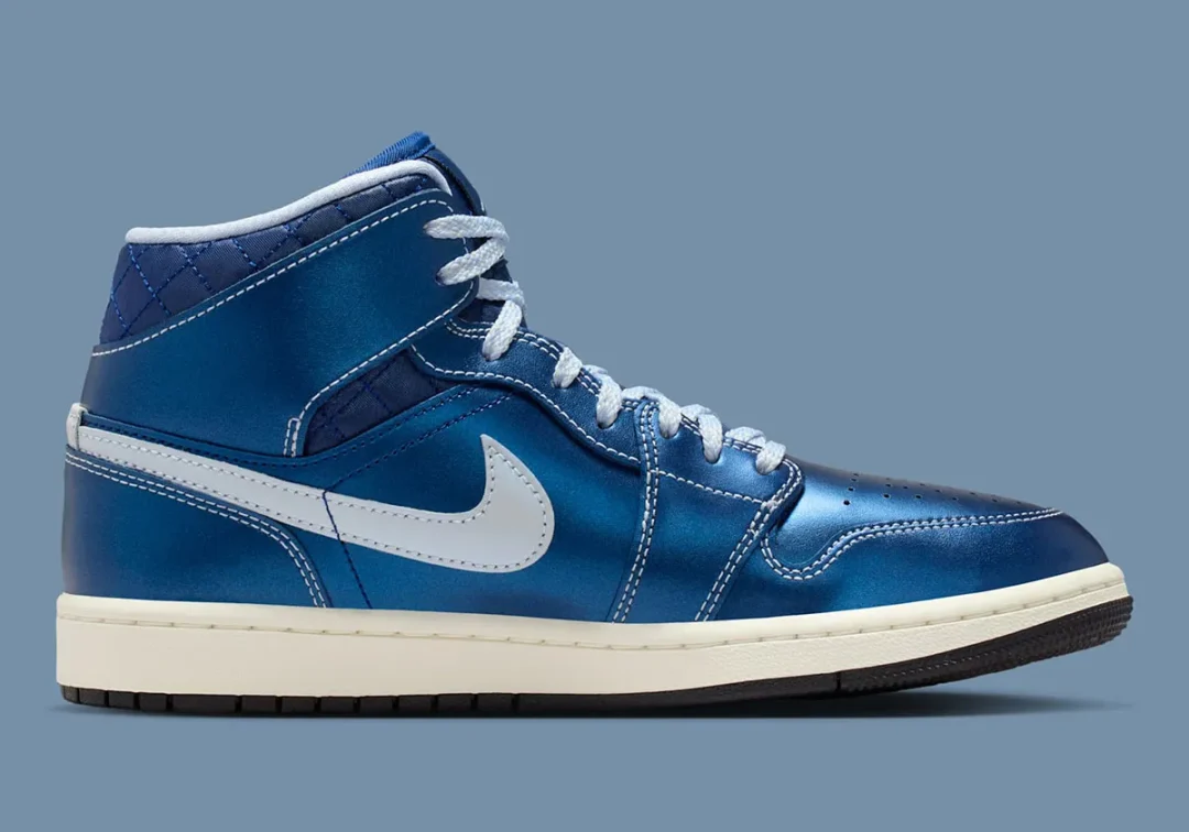 【2025年 発売予定】NIKE AIR JORDAN 1 MID “Metallic Blue” (ナイキ エア ジョーダン 1 ミッド “メタリックブルー”) [IM5128-001]