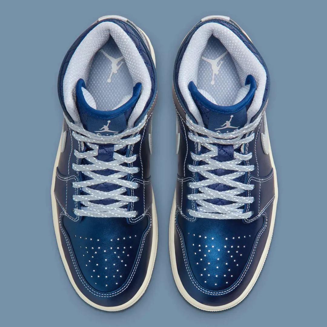 【2025年 発売予定】NIKE AIR JORDAN 1 MID “Metallic Blue” (ナイキ エア ジョーダン 1 ミッド “メタリックブルー”) [IM5128-001]