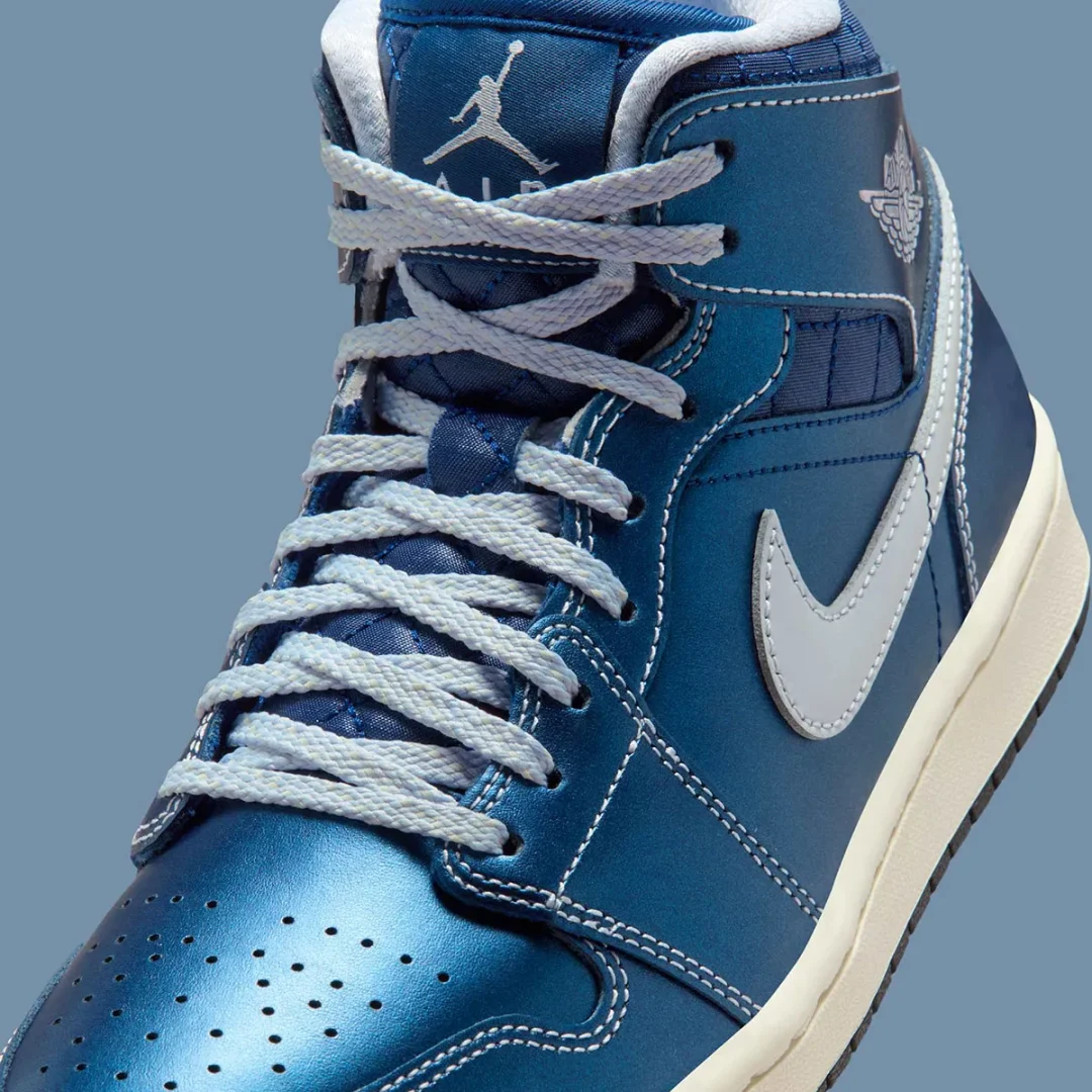 【2025年 発売予定】NIKE AIR JORDAN 1 MID “Metallic Blue” (ナイキ エア ジョーダン 1 ミッド “メタリックブルー”) [IM5128-001]