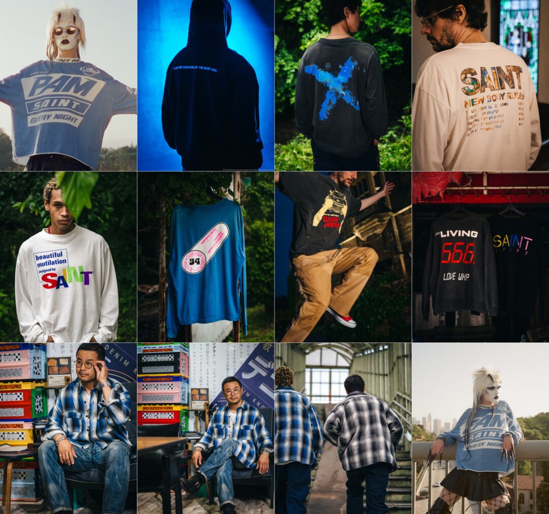 SAINT Mxxxxxx 2025 FW 7th Dropとして「BerBerJin」&「THE MATRIX」&「P.A.M.」&「Alexis Ross」とのコラボアイテムが9/27 発売 (セントマイケル 2025年 秋冬)