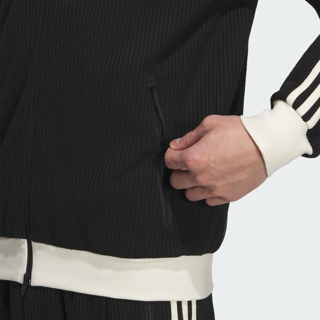 adidas Originalsからワッフル構造の”ワッフル クラシック トラックトップ”が2025年 9/17 発売 (アディダス オリジナルス Waffle Classic Track Top)