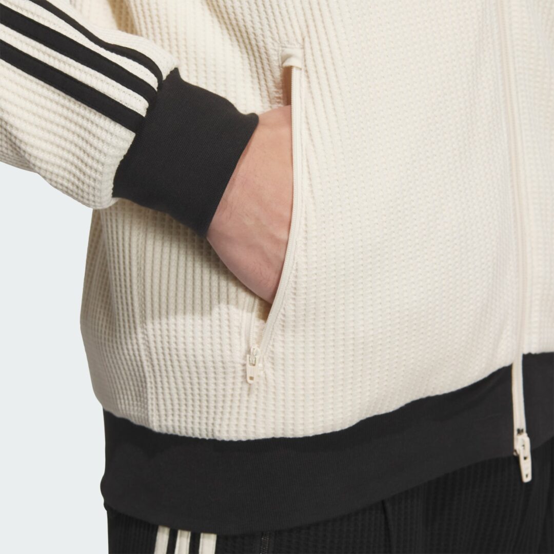 adidas Originalsからワッフル構造の”ワッフル クラシック トラックトップ”が2025年 9/17 発売 (アディダス オリジナルス Waffle Classic Track Top)