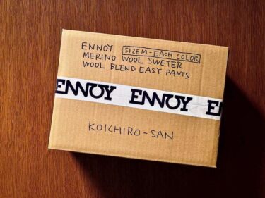 【近日発売】ENNOY 2025 AW “MERINO WOOL SWETER & WOOL BLEND EASY PANTS” (エンノイ)
