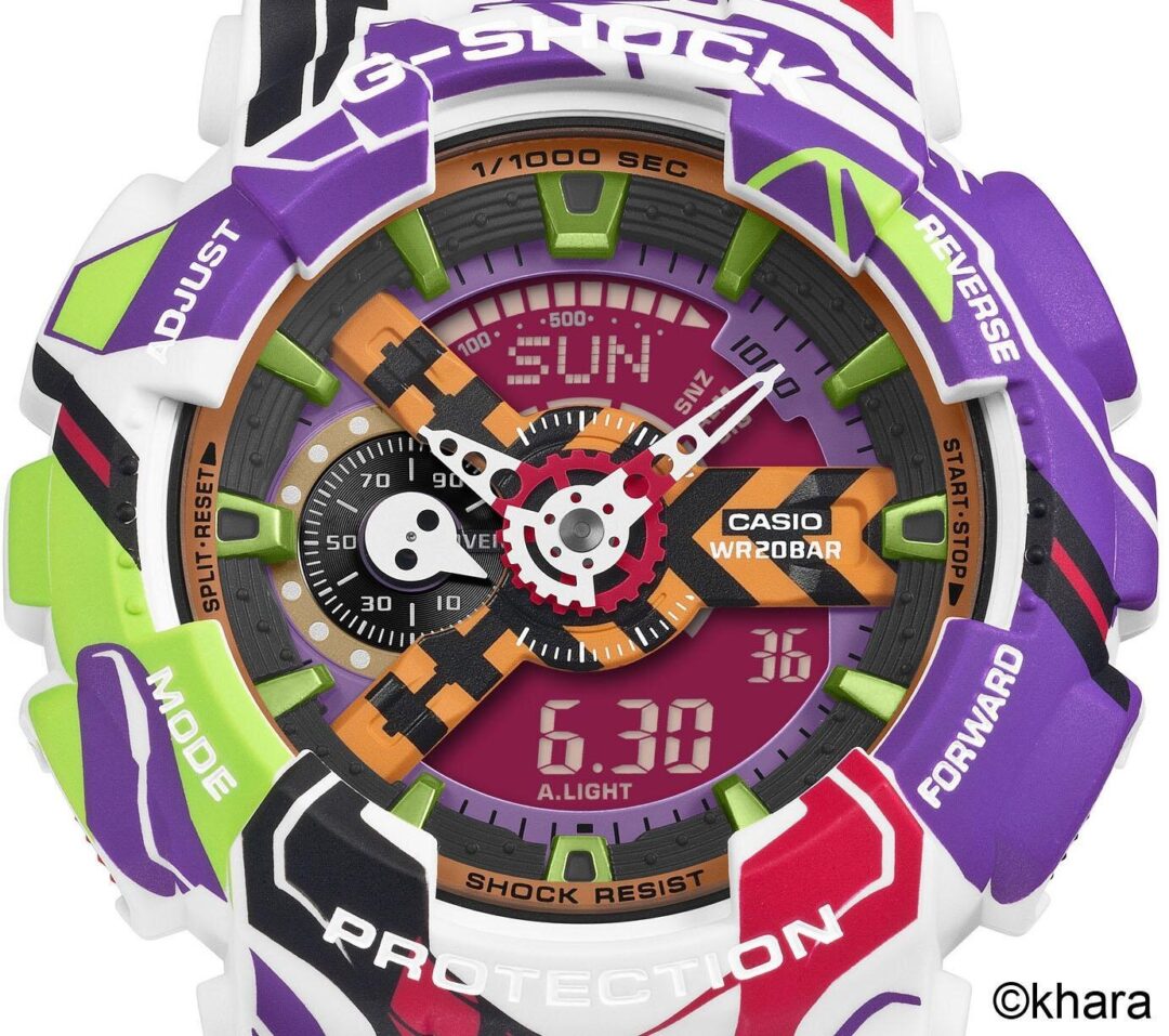 エヴァンゲリオン × G-SHOCK コラボレーション「GA-110EVA30」が2025年 10/17 発売 (Evangelion Gショック ジーショック)