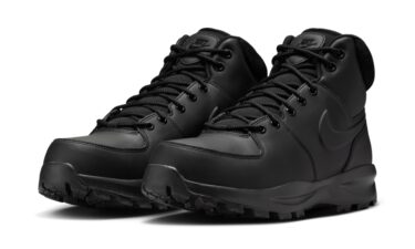 【2025年 発売】NIKE MANOA LEATHER "Triple Black" (ナイキ マノア レザー "トリプルブラック") [HF7095-001]