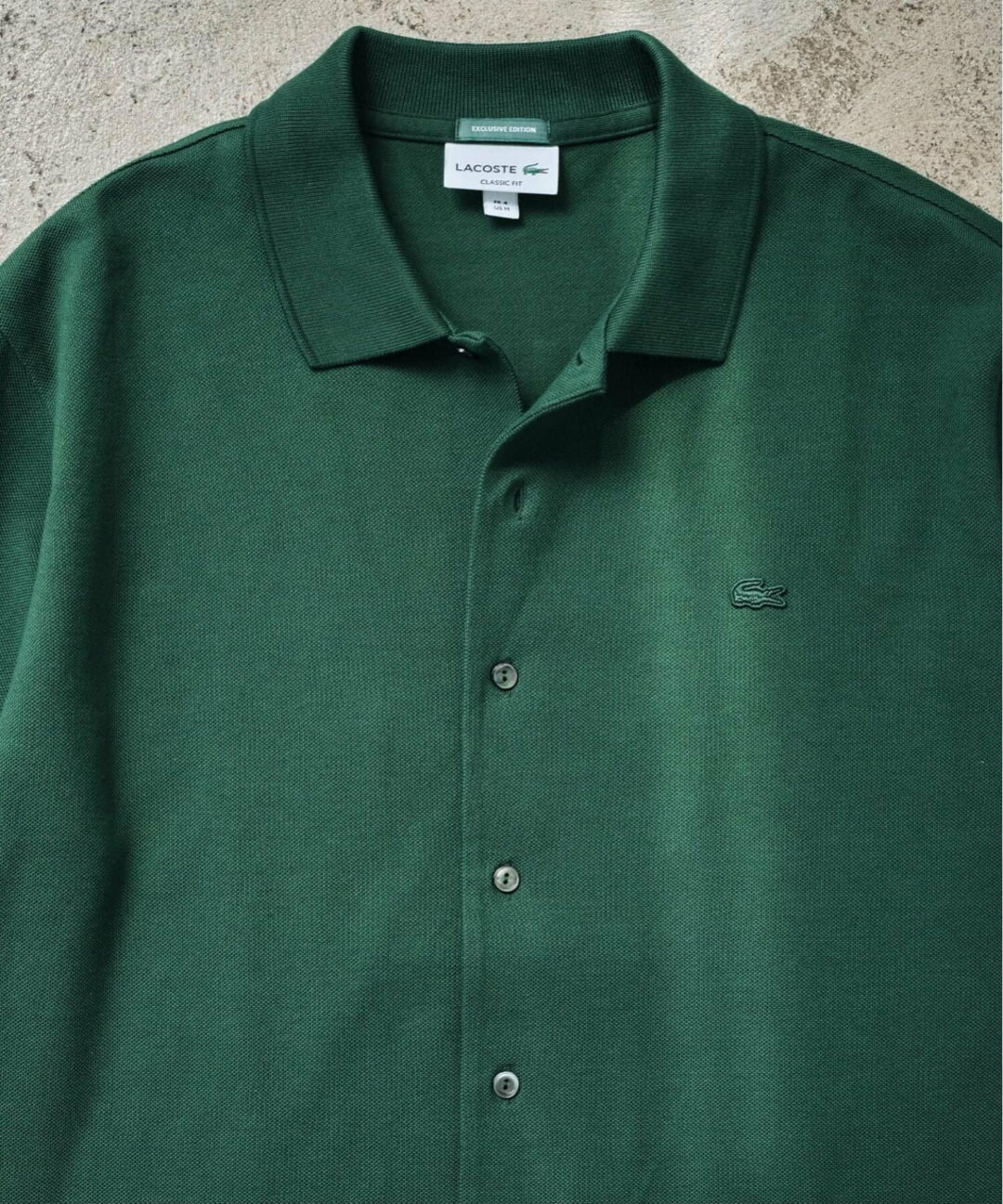LACOSTE × EDIFICE 2025 FW 別注 フルオープン ロングスリーブポロシャツが発売 (ラコステ エディフィス)
