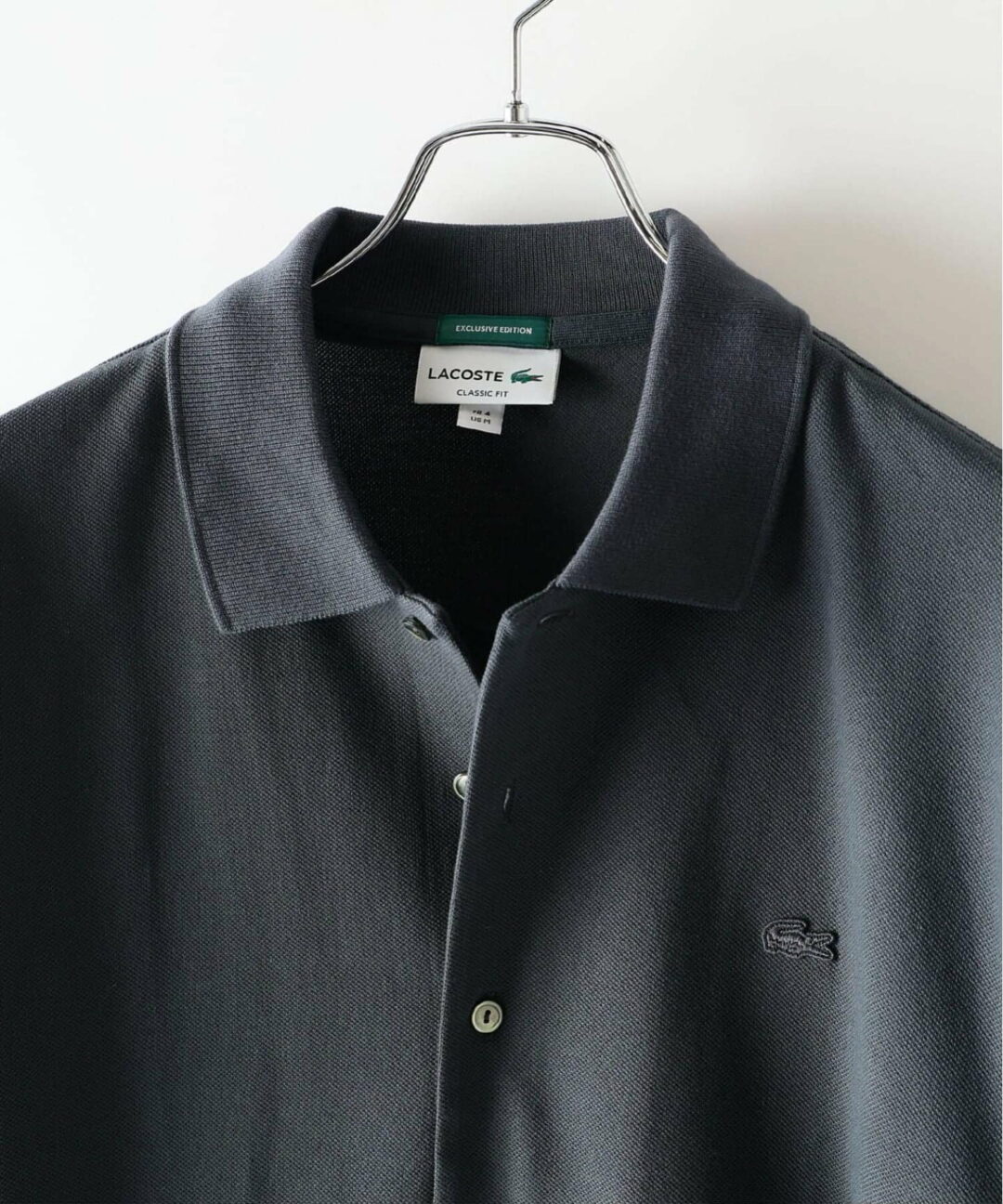 LACOSTE × EDIFICE 2025 FW 別注 フルオープン ロングスリーブポロシャツが発売 (ラコステ エディフィス)