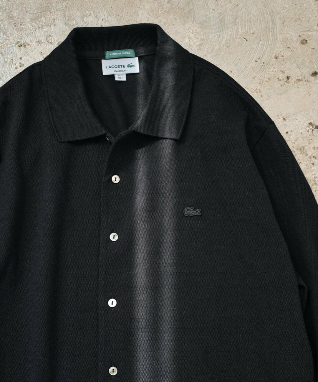 LACOSTE × EDIFICE 2025 FW 別注 フルオープン ロングスリーブポロシャツが発売 (ラコステ エディフィス)